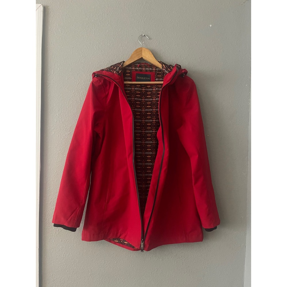 Pendleton Red Hooded Jacket